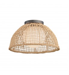  Cestino 1-Light Flush Mount-(22470NAANB)-Maxim