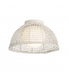  Cestino 1-Light Flush Mount-(22470WWT)-Maxim