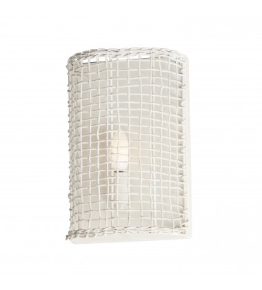  Cestino 1-Light Wall Sconce-(22471WWT)-Maxim