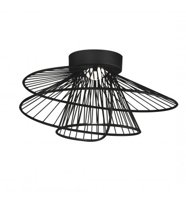  Zeta LED Flush Mount-(24170BK)-Maxim