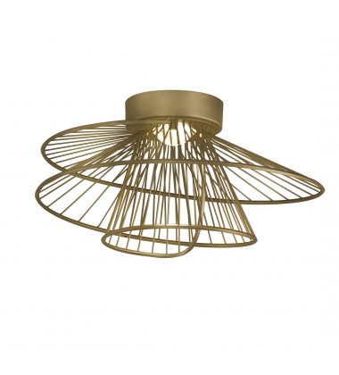  Zeta LED Flush Mount-(24170NAB)-Maxim