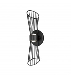  Zeta LED Wall Sconce-(24171BK)-Maxim