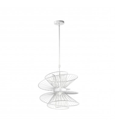  Zeta Medium LED Pendant-(24174MW)-Maxim