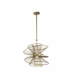  Zeta Medium LED Pendant-(24174NAB)-Maxim