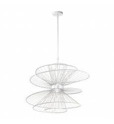  Zeta Large LED Pendant-(24176MW)-Maxim