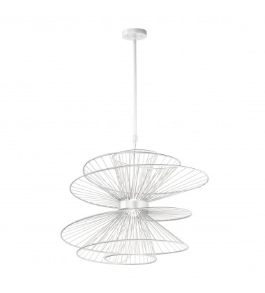  Zeta Large LED Pendant-(24176MW)-Maxim