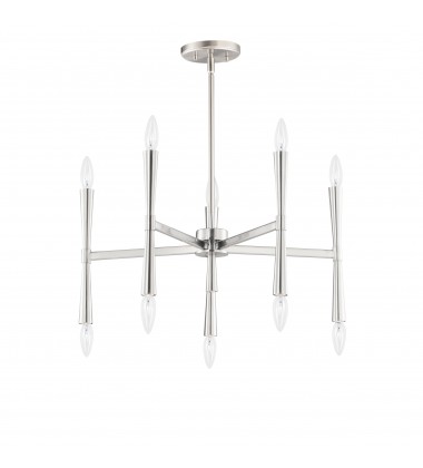  Rome 10-Light Chandelier-(24625SN)-Maxim