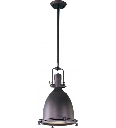  Hi-Bay 1-Light Pendant-(25104FTBZ)-Maxim