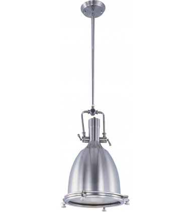  Hi-Bay 1-Light Pendant-(25104FTSN)-Maxim