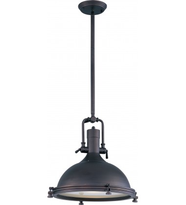  Hi-Bay 1-Light Pendant-(25109FTBZ)-Maxim