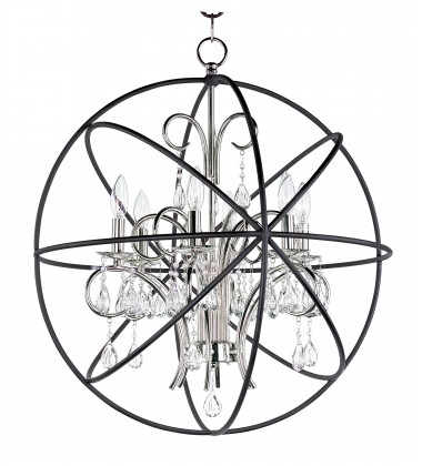 Orbit 6-Light Pendant-(25144ARPN)-Maxim  Orbit 6-Light Pendant-(25144ARPN)-Maxim