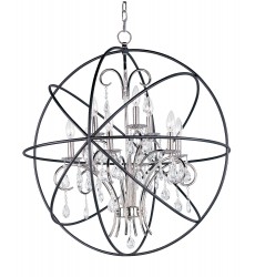 Orbit 9-Light Pendant-(25145ARPN)-Maxim  Orbit 9-Light Pendant-(25145ARPN)-Maxim