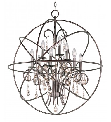 Orbit 9-Light Pendant-(25145OI)-Maxim  Orbit 9-Light Pendant-(25145OI)-Maxim