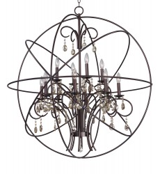 Orbit 12-Light Pendant-(25147OI)-Maxim  Orbit 12-Light Pendant-(25147OI)-Maxim