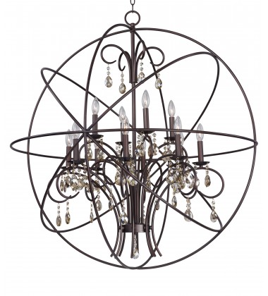 Orbit 12-Light Pendant-(25147OI)-Maxim  Orbit 12-Light Pendant-(25147OI)-Maxim