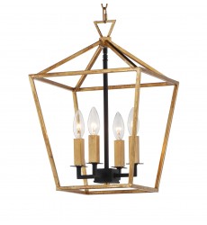 Abode 4-Light Small Chandelier-(25152GLTXB)-Maxim  Abode 4-Light Small Chandelier-(25152GLTXB)-Maxim