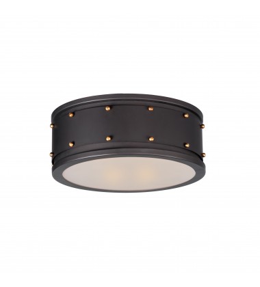  Trestle 2-Light Flush Mount-(25160OIAB)-Maxim