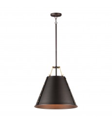  Trestle 1-Light Pendant-(25162OIAB)-Maxim