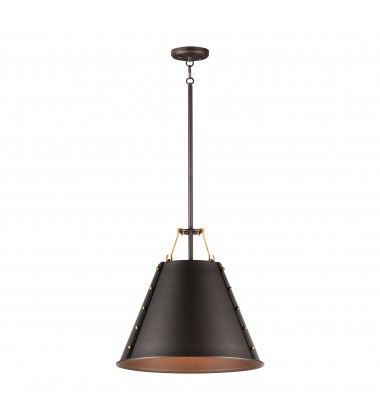  Trestle 1-Light Pendant-(25162OIAB)-Maxim