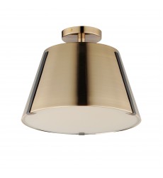 Carlo LED Semi Flush Mount-(25170DBZHR)-Maxim Carlo LED Semi Flush Mount-(25170DBZHR)-Maxim