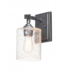  Stonehenge 1-Light Wall Sconce-(25271SSBZ)-Maxim