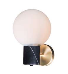  Vesper 1-Light Wall Sconce-(26030SWSBRBK)-Maxim