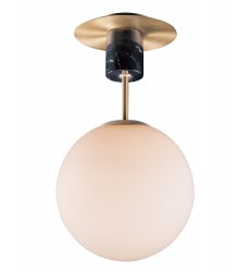  Vesper 1-Light Semi-Flush-(26031SWSBRBK)-Maxim