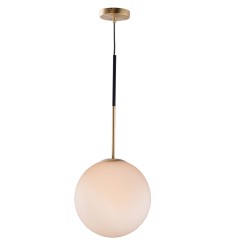  Vesper 1-Light Pendant-(26034SWSBRBK)-Maxim