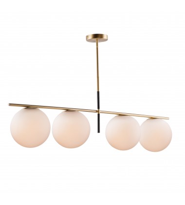  Vesper 4-Light Pendant-(26036SWSBRBK)-Maxim