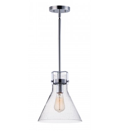  Seafarer 1-Light Pendant With Bulb-(26115CDPC/BUL)-Maxim