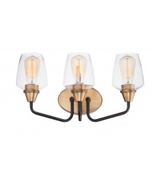  Goblet 3-Light Bath Vanity-(26122CLBZAB)-Maxim