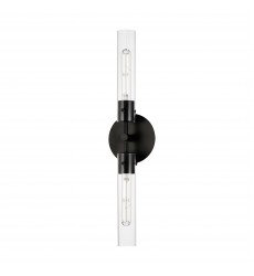 Equilibrium 2-Light LED Wall Sconce-(26370CLBK)-Maxim  Equilibrium 2-Light LED Wall Sconce-(26370CLBK)-Maxim