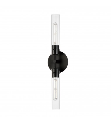 Equilibrium 2-Light LED Wall Sconce-(26370CLBK)-Maxim  Equilibrium 2-Light LED Wall Sconce-(26370CLBK)-Maxim
