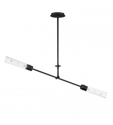 Equilibrium 2-Light LED Pendant-(26372CLBK)-Maxim  Equilibrium 2-Light LED Pendant-(26372CLBK)-Maxim