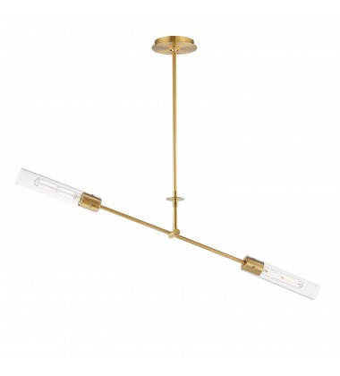 Equilibrium 2-Light LED Pendant-(26372CLNAB)-Maxim  Equilibrium 2-Light LED Pendant-(26372CLNAB)-Maxim