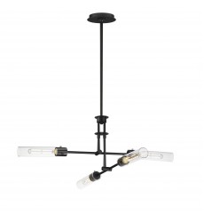 Equilibrium 4-Light LED Flush Mount Convertible-(26374CLBK)-Maxim  Equilibrium 4-Light LED Flush Mount Convertible-(26374CLBK)-Maxim