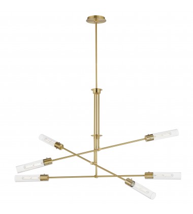 Equilibrium 6-Light LED Pendant-(26376CLNAB)-Maxim  Equilibrium 6-Light LED Pendant-(26376CLNAB)-Maxim