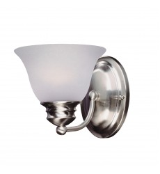  Malaga 1-Light Wall Sconce-(2686FTSN)-Maxim
