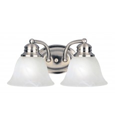  Malaga 2-Light Bath Vanity-(2687MRSN)-Maxim