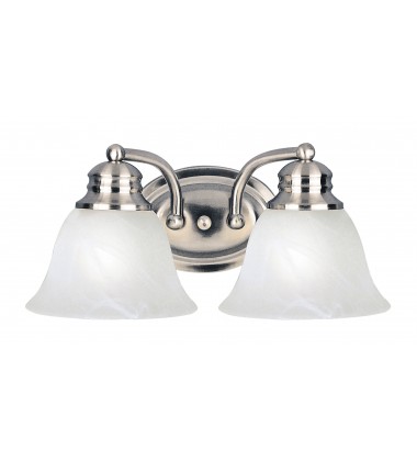  Malaga 2-Light Bath Vanity-(2687MRSN)-Maxim