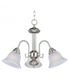  Malaga 3-Light Chandelier-(2697FTSN)-Maxim