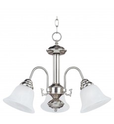  Malaga 3-Light Chandelier-(2697MRSN)-Maxim