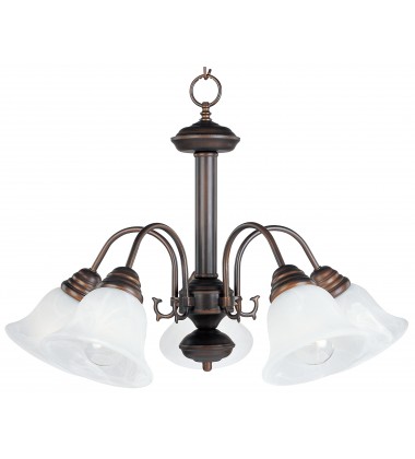  Malaga 5-Light Chandelier-(2698MROI)-Maxim