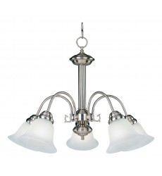  Malaga 5-Light Chandelier-(2698MRSN)-Maxim
