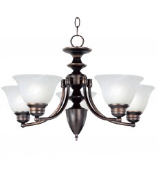  Malaga 5-Light Chandelier-(2699MROI)-Maxim