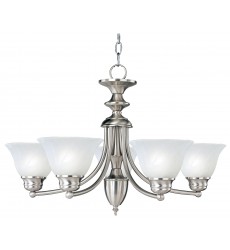  Malaga 5-Light Chandelier-(2699MRSN)-Maxim