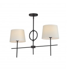 Paoli 2-Light Pendant-(27722OFCHL)-Maxim  Paoli 2-Light Pendant-(27722OFCHL)-Maxim