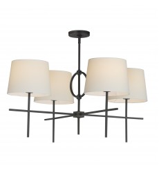 Paoli 4-Light Pendant-(27724OFCHL)-Maxim  Paoli 4-Light Pendant-(27724OFCHL)-Maxim
