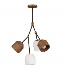 Akimbo 4-Light Pendant W LED Bulbs-(28274DBZAB)-Maxim Akimbo 4-Light Pendant W LED Bulbs-(28274DBZAB)-Maxim
