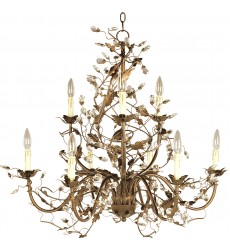  Elegante 9-Light Chandelier-(2852EG)-Maxim